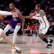 Tauschen künftig die Teams: Dillon Brooks und Jalen Green mit Kevin Durant.