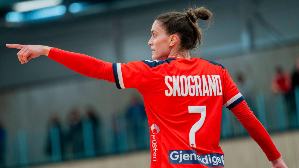 Stine Skogrand erzielte sieben Treffer aus sieben Versuchen.