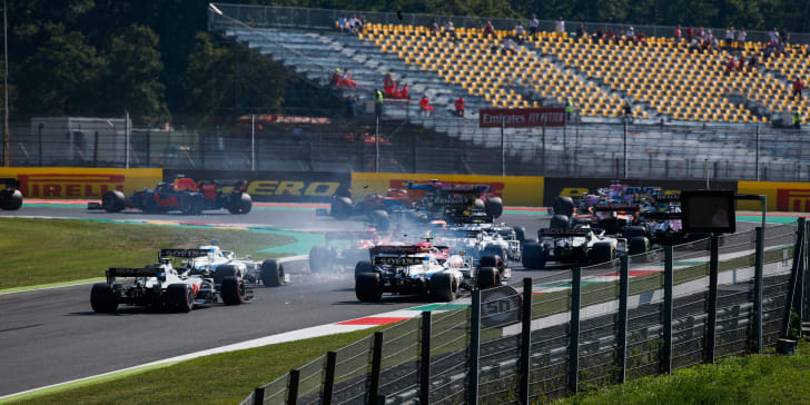 Chaotische Rennverhältnisse in Mugello.