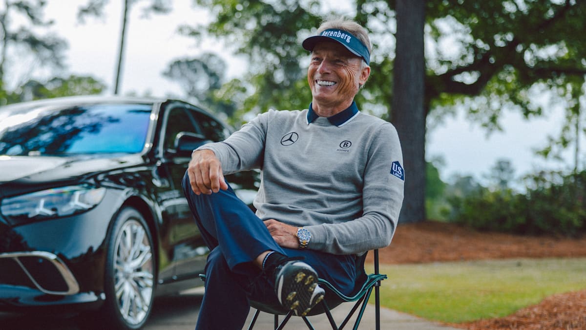 Langer zu Gast beim Masters: 