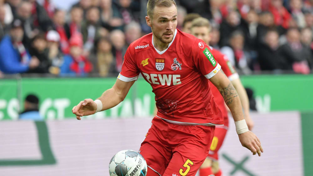 Rafael Czichos stieg mit dem 1. FC K&#246;ln im Sommer 2019 in die Bundesliga auf.