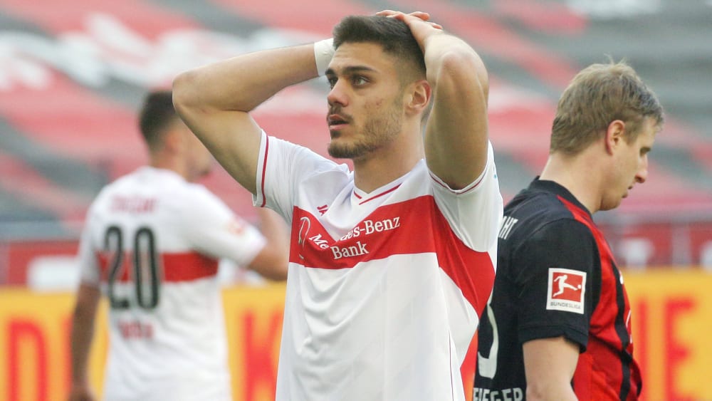 Er soll schon am Dienstag wieder im Training dabei sein: VfB-Verteidiger Konstantinos Mavropanos.