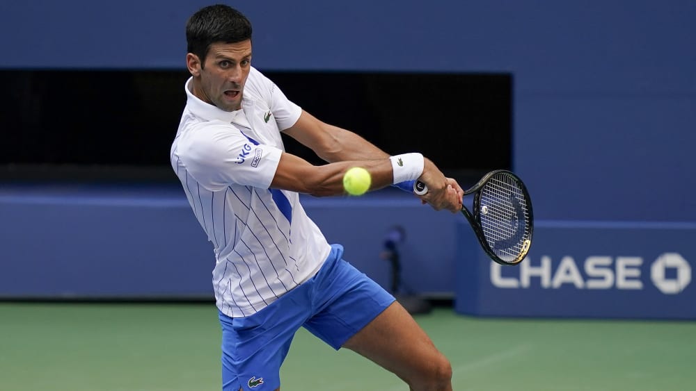 Novak Djokovic wurde bei den US Open sensationell disqualifiziert.
