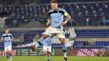 Erleichterung pur: Lazios Ciro Immobile jubelt über sein Elfmetertor gegen Club Brügge