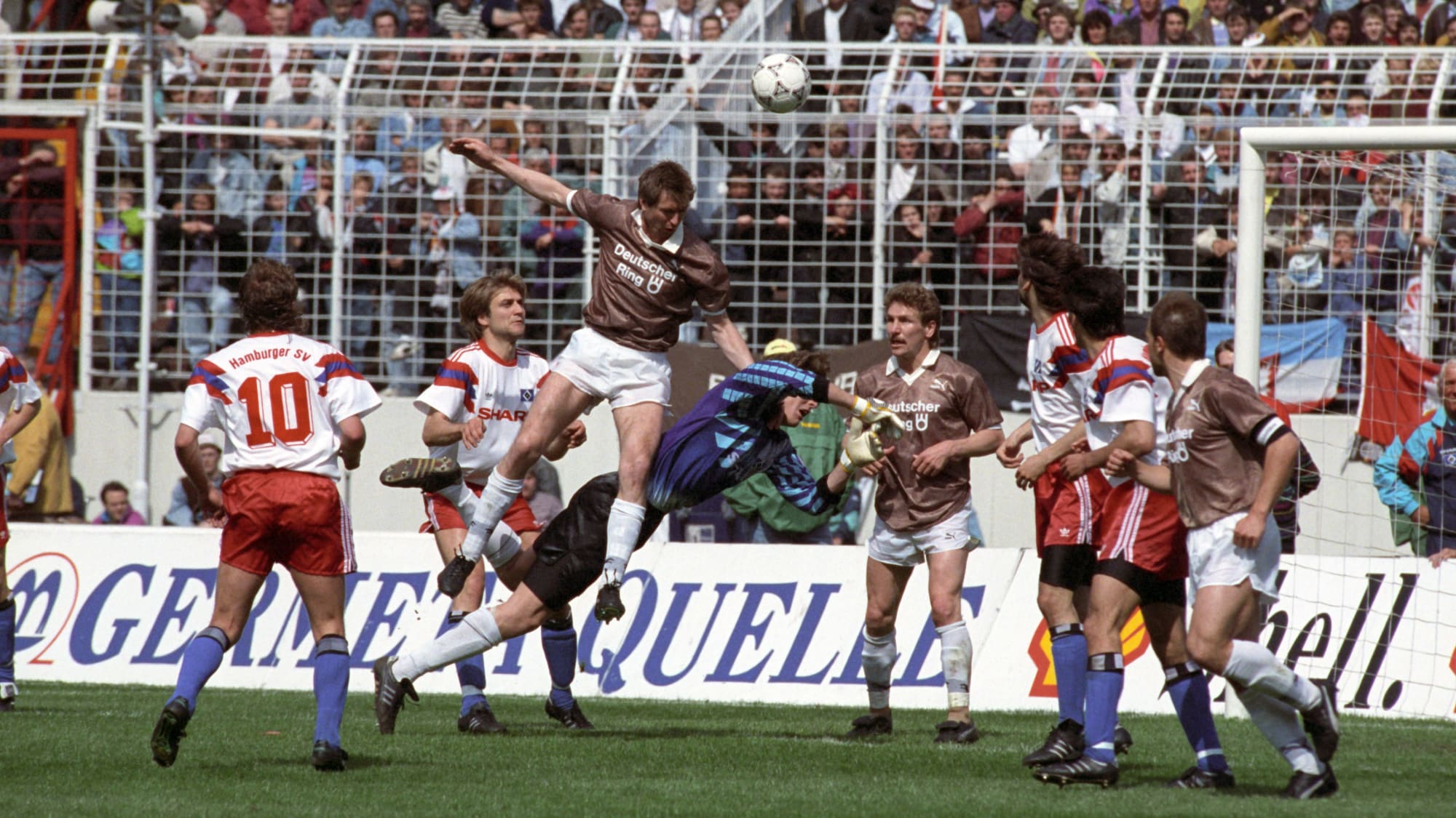 HSV gegen St. Pauli 1990/91