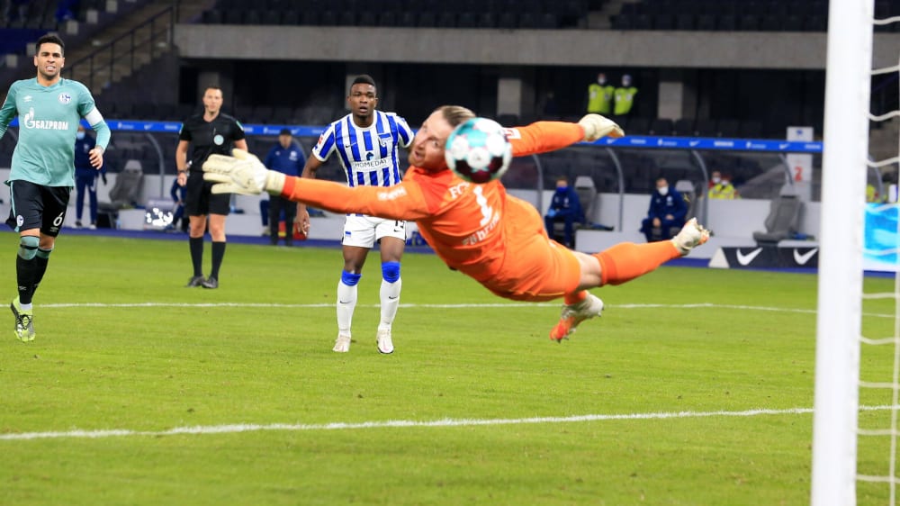 Die Vorentscheidung: Jhon Cordoba erzielt gegen Schalke das 2:0.