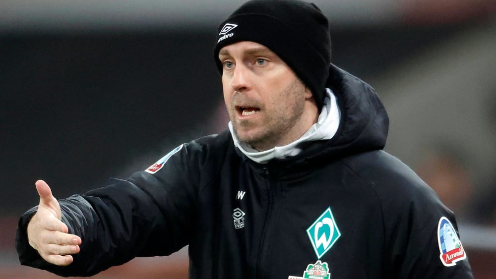 Werder-Chefcoach Ole Werner will nicht den Stab über seine Mannschaft brechen.