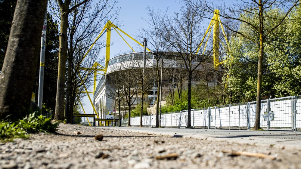 Der Signal-Iduna-Park ist die Heimst&#228;tte von Borussia Dortmund - und vielleicht ab Mitte Mai Austragungsort f&#252;r Bundesliga-Geisterspiele?