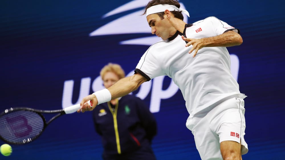 Spiel gedreht: Roger Federer verlor nur den ersten Satz gegen den Bosnier Damir Dzumhur.