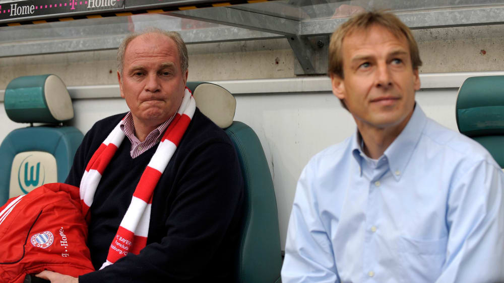 Uli Hoeneß, Jürgen Klinsmann, FC Bayern München