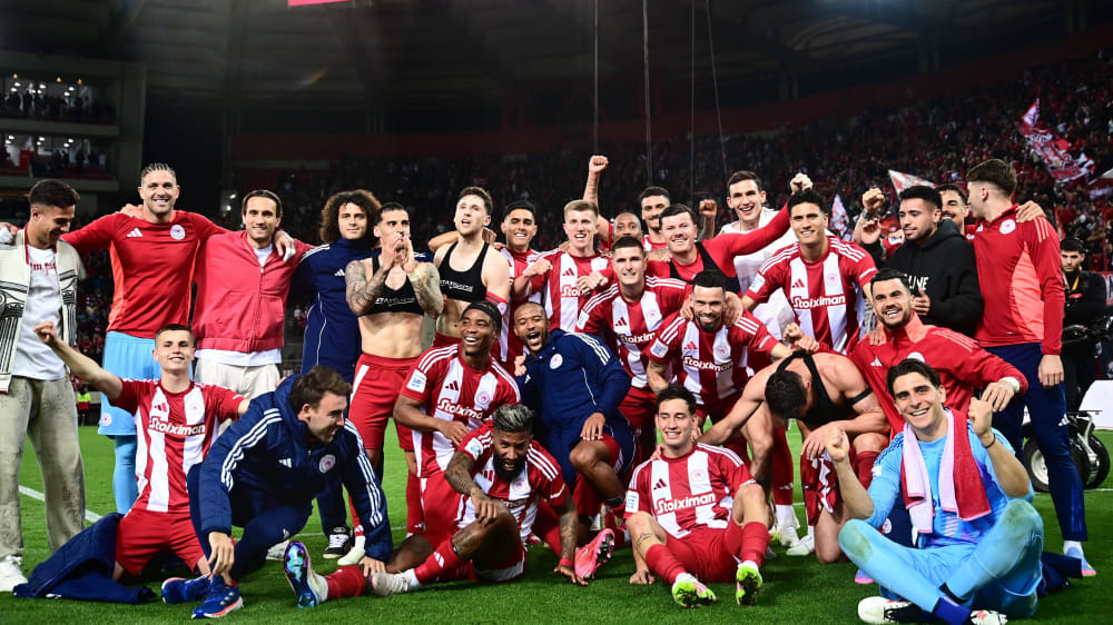 Olympiakos Piräus wurde souverän griechischer Meister.