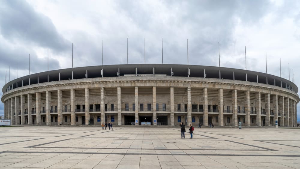 Wann im Berliner Olympia-Stadion wieder gespielt werden kann, ist derzeit v&#246;llig offen.