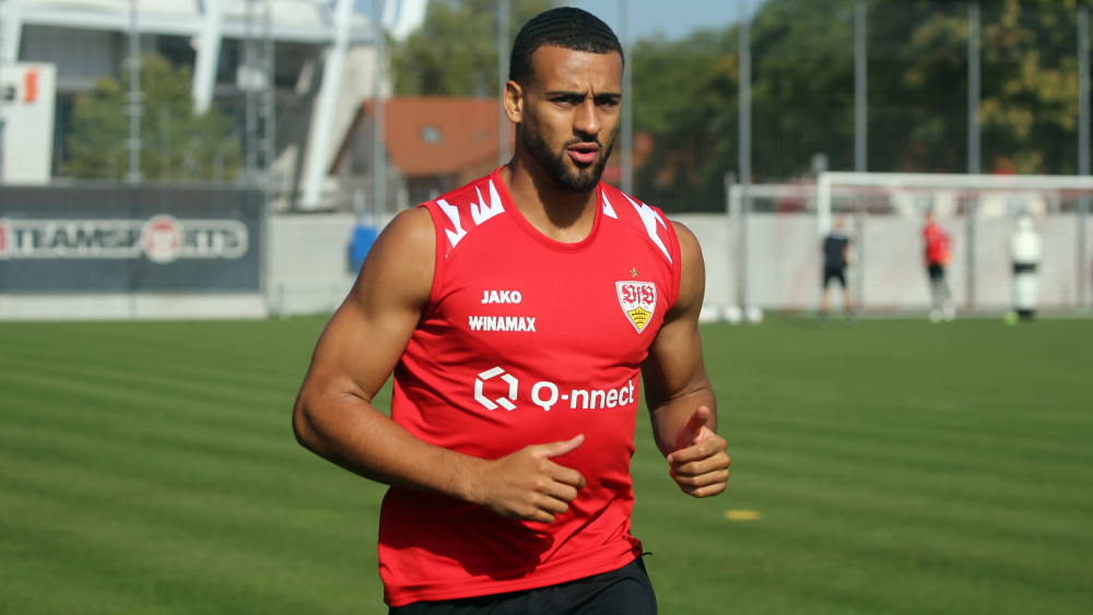 Könnte bald wieder im Kader des VfB stehen: Der Stuttgarter Defensivspieler Josha Vagnoman.