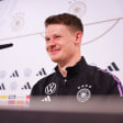 Alexander Nübel auf der DFB-Pressekonferenz