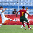 Eduardo Felicissimo erzielt das frühe 1:0 für Portugal.