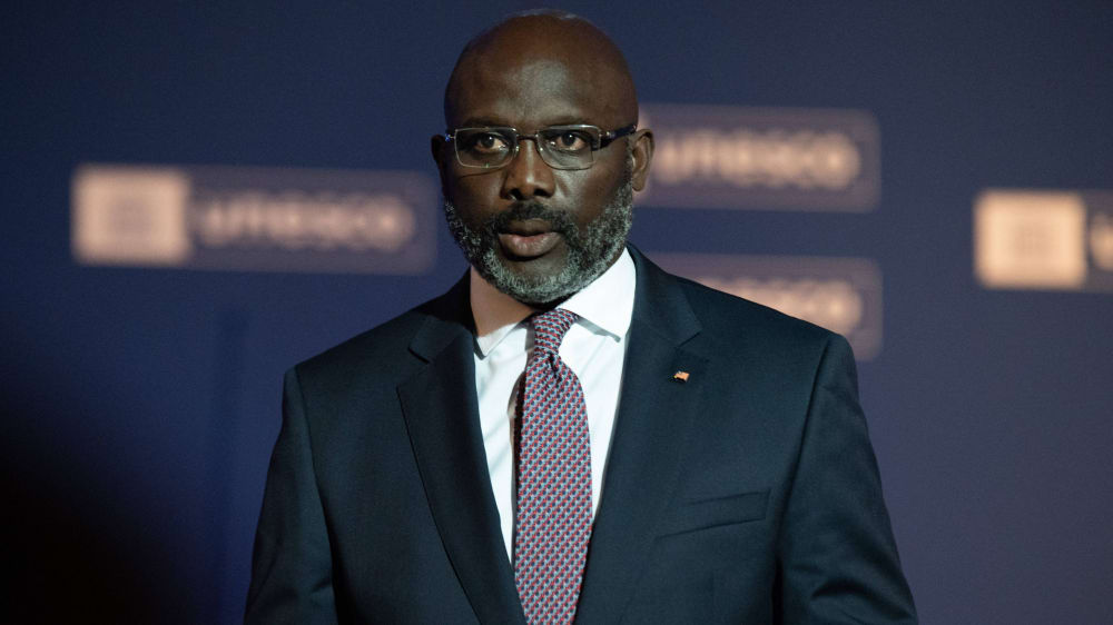 Vernünftiges Einsehen: George Weah.