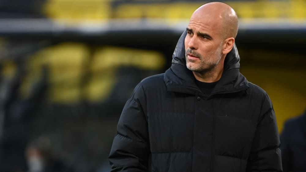 Er sah eine Steigerung seiner Mannschaft in Dortmund: City-Coach Pep Guardiola.
