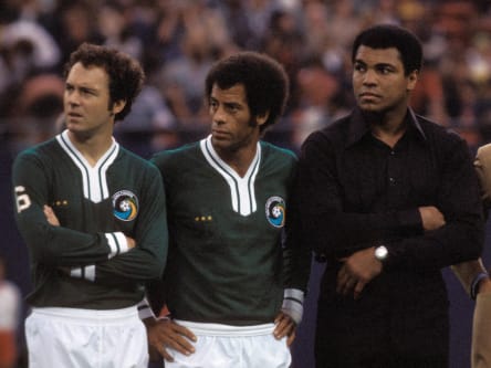 Franz Beckenbauer, Carlos Alberto, Muhammad Ali