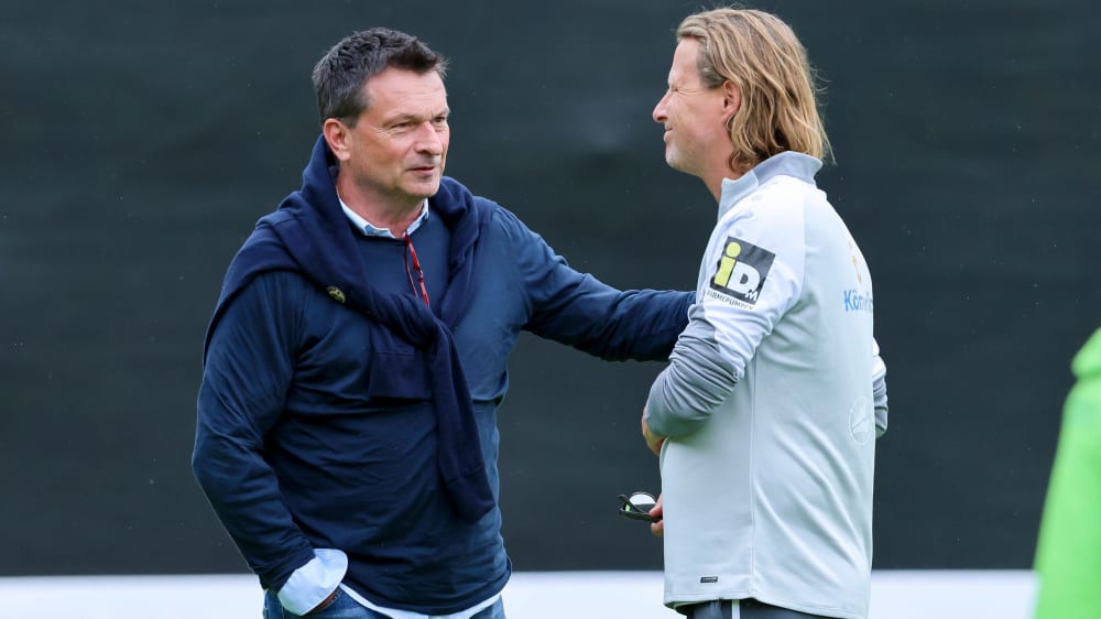 Boss Christian Heidel und Coach Bo Henriksen geben sich von der Mainzer Wende überzeugt.