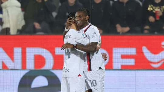 Mann des Abends: Rafael Leao war der Hauptdarsteller bei Milans 2:1 in Florenz.