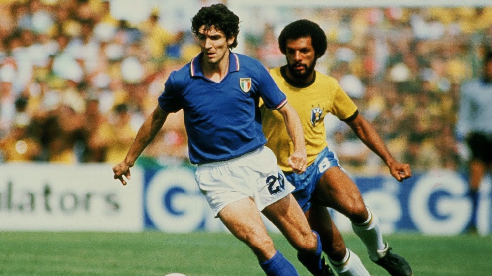 Bei der WM 1982 kaum zu stoppen: Paolo Rossi.
