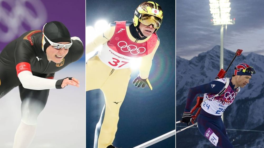 Die Liste der häufigsten Olympiastarter bei Winterspielen