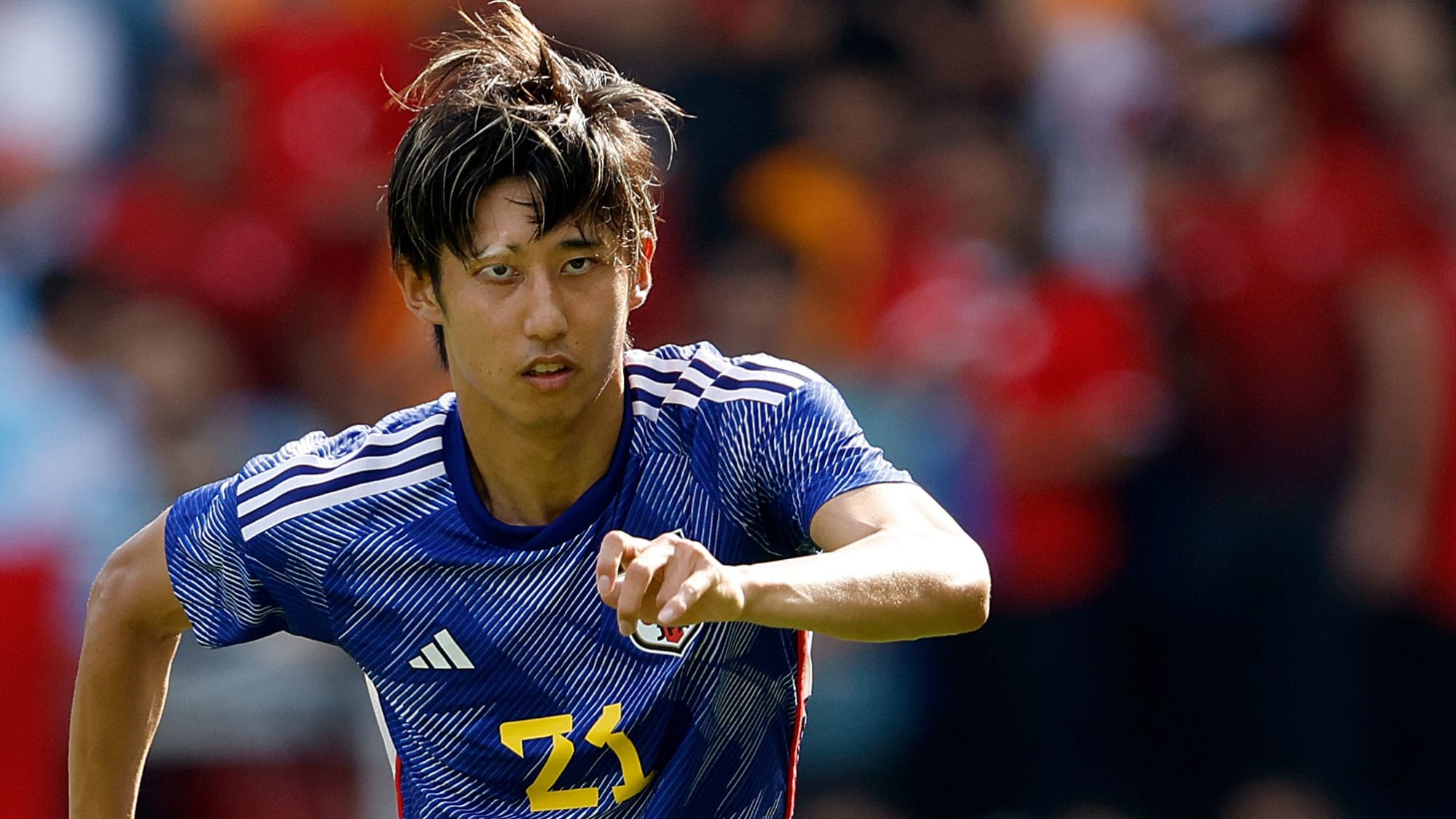 Japans Hiroki Ito im Einsatz für die Nationalmannschaft