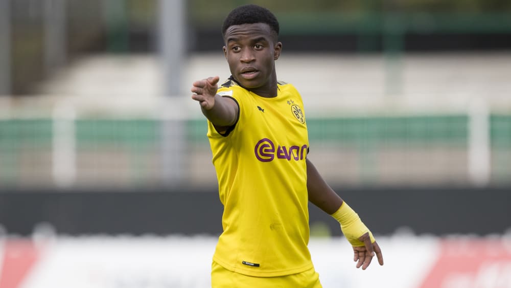 Wann darf er in der Bundesliga ran? Dortmunds Top-Talent Youssoufa Moukoko.