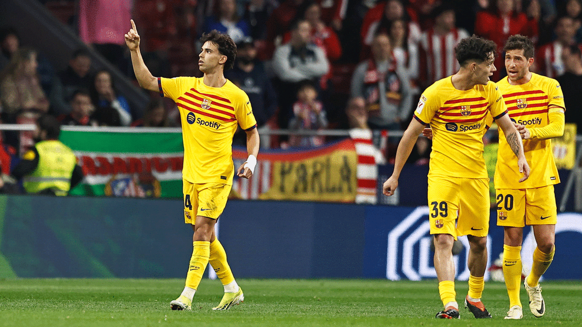 La Liga: Joao Felix&amp;#39; pikante Geste beim Jubel gegen Atletico - kicker