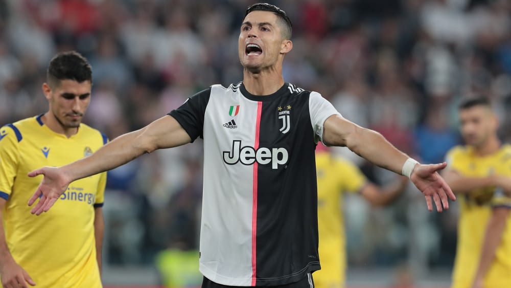 Erzielte den Siegtreffer gegen Verona vom Elfmeterpunkt: Juventus' Cristiano Ronaldo.