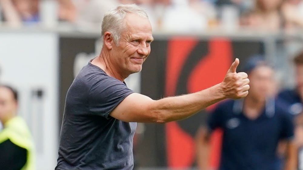 Bewies bei der taktischen Herangehensweise für den Saisonauftakt das richtige Händchen: Freiburg-Trainer&nbsp;Christian Streich.