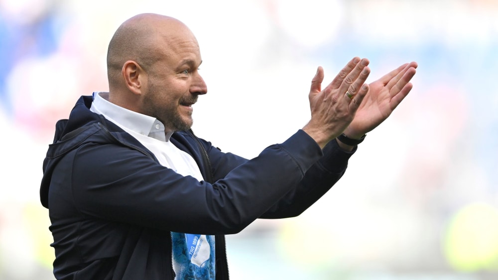 Freude noch Mitte Mai über den Einzug in die Europa League - jetzt muss Alexander Rosen die TSG Hoffenheim verlassen.