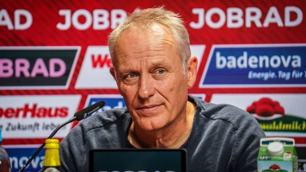 Sieht das Ende seiner Trainerkarriere kommen: Freiburgs Coach Christian Streich.