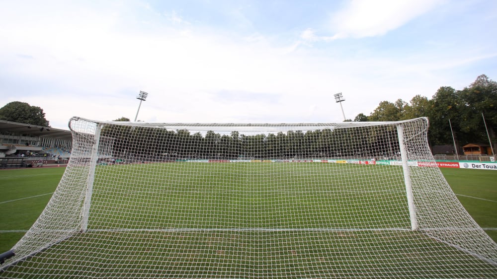 Das Willy-Sachs-Stadion, die Heimspielst&#228;tte des 1. FC Schweinfurt. 