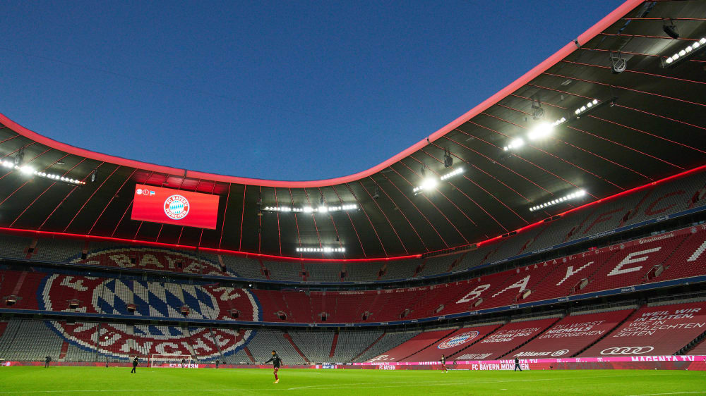 Hier spielt der FC Bayern am Samstag wohl gegen Eintracht Frankfurt.