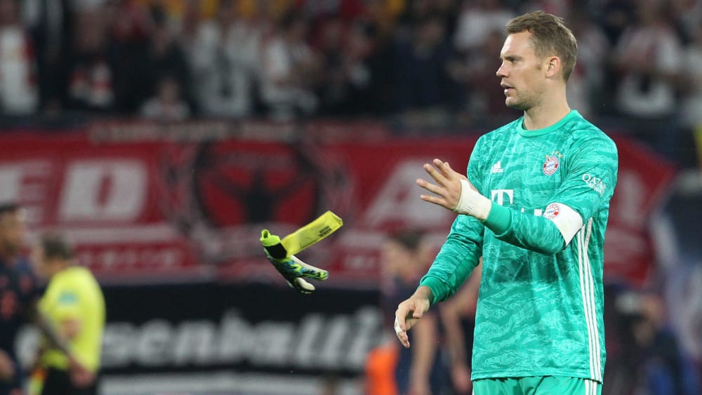 Stellte sich selbst ein positives Zeugnis aus - und sprach &#252;ber Marc-Andr&#233; ter Stegen: Manuel Neuer.