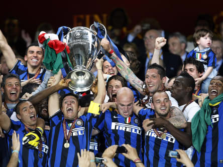 Champions-League-Sieger 2010: Inter Mailand.