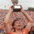 Marco van Basten jubelte 1988 über den Gewinn der EM.