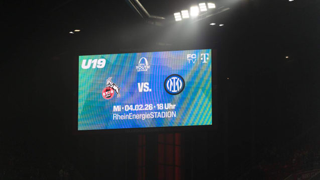 Über 40.000 Zuschauer werden dem Youth-League-Match des 1. FC Köln gegen Inter Mailand beiwohnen.