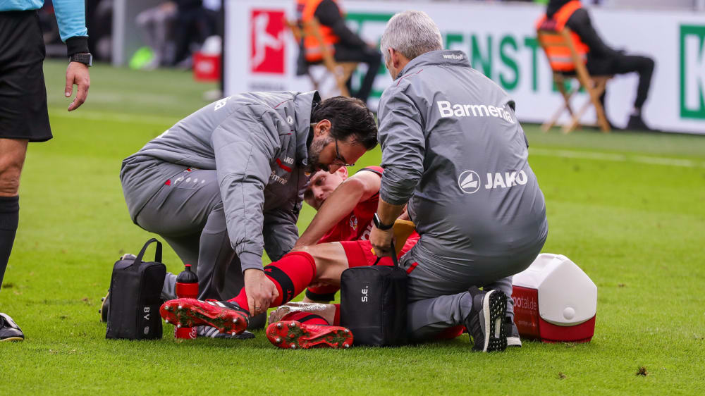 Sven Bender hat sich im Heimspiel gegen Frankfurt verletzt.
