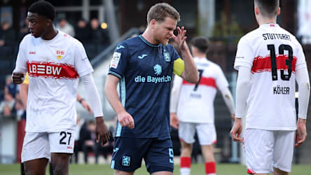 Verschnupft: Thore Jacobsen hadert mit der Niederlage beim VfB II.