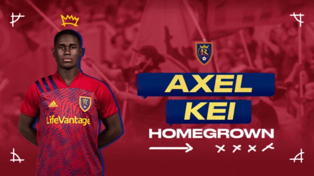 Axel Kei unterschrieb mit 14 Jahren und 15 Tagen seinen ersten Profivertrag.
