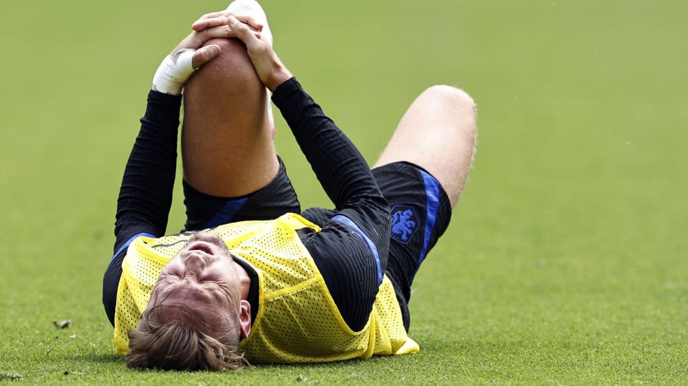 Hat sich im Training schmerzhaft verletzt: Luuk de Jong.