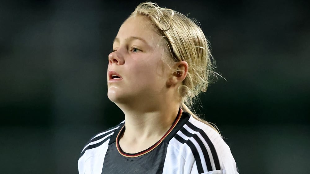 Verlor mit Deutschlands U 17 mit 0:3 gegen Österreich: Greta Hünten.