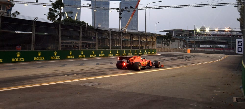 Qualifying in Singapur: Charles Leclerc war der Schnellste.