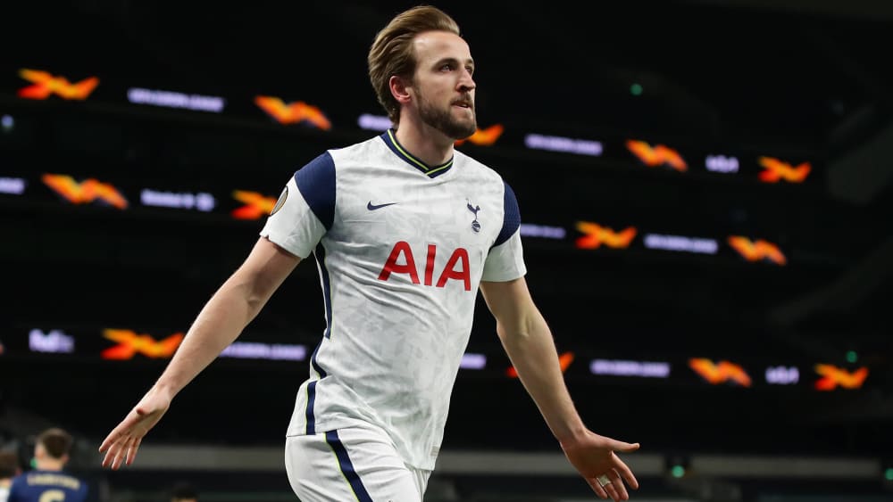 Matchwinner: Tottenhams Harry Kane dreht ab, um sein 1:0 zu bejubeln.