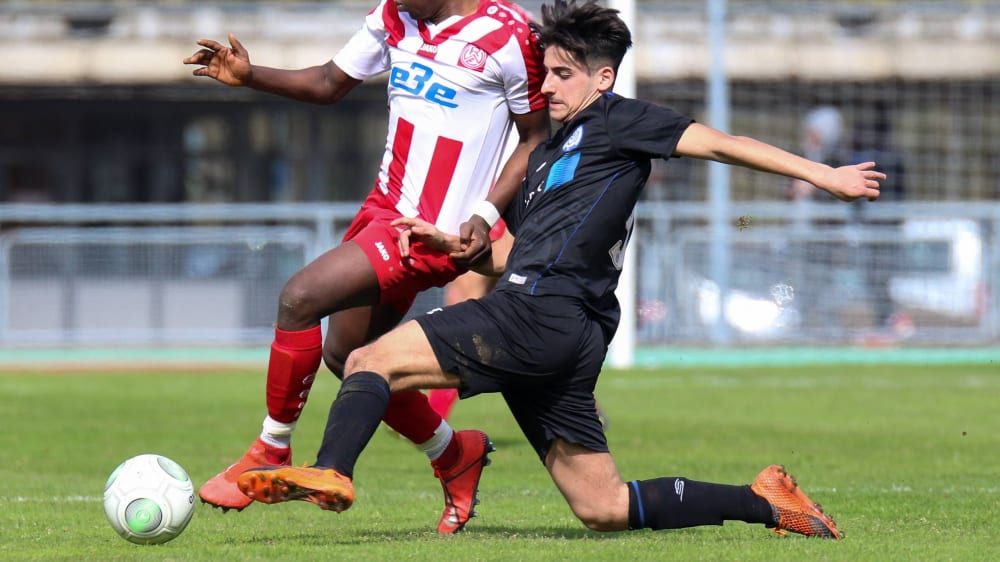 Bilal Özkara, hier noch im Trikot der U 19 des MSV Duisburg, wurde am Samstag Opfer eines Unglücks.