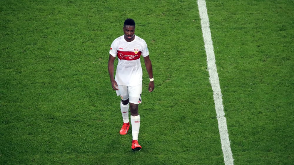Er darf auf einen Einsatz bei der U-21-Nationalmannschaft hoffen: VfB-Verteidiger Maxime Awoudja.