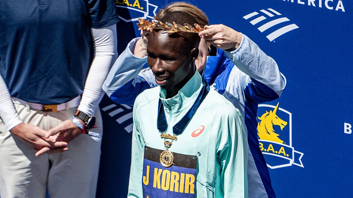 Korir gewinnt Boston Marathon mit Rekord - Ringer Achter