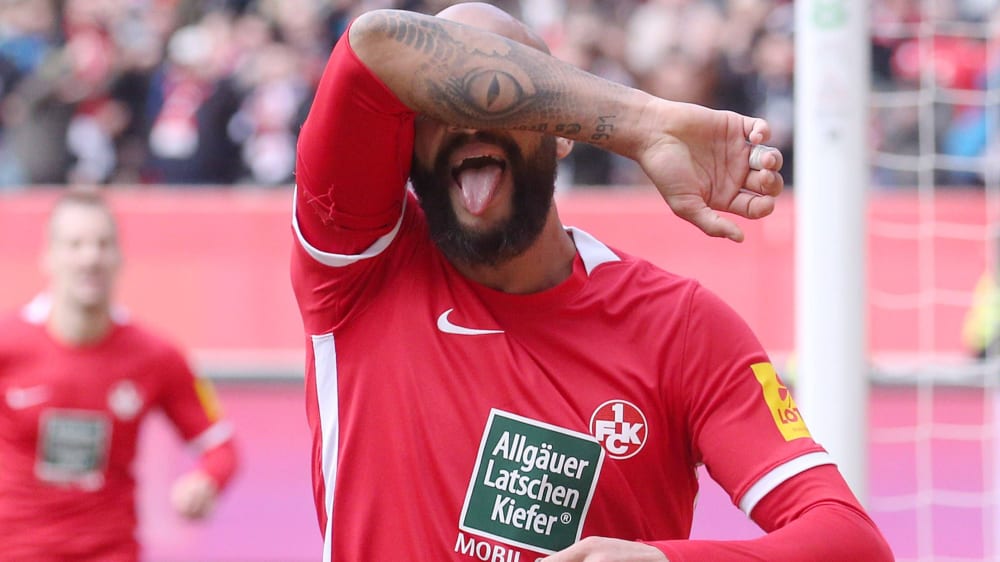 Wurde von Kollege Zuck "wiederbelebt": FCK-Stürmer Terrence Boyd.